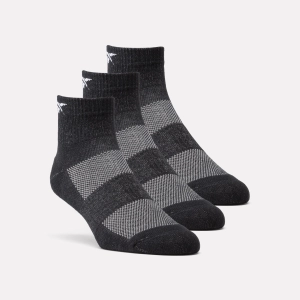 3-Pack Sports Essentials Ankle Socks Black
