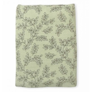A Little Lovely Company Muslin Cloth XL: Leaves - Sage