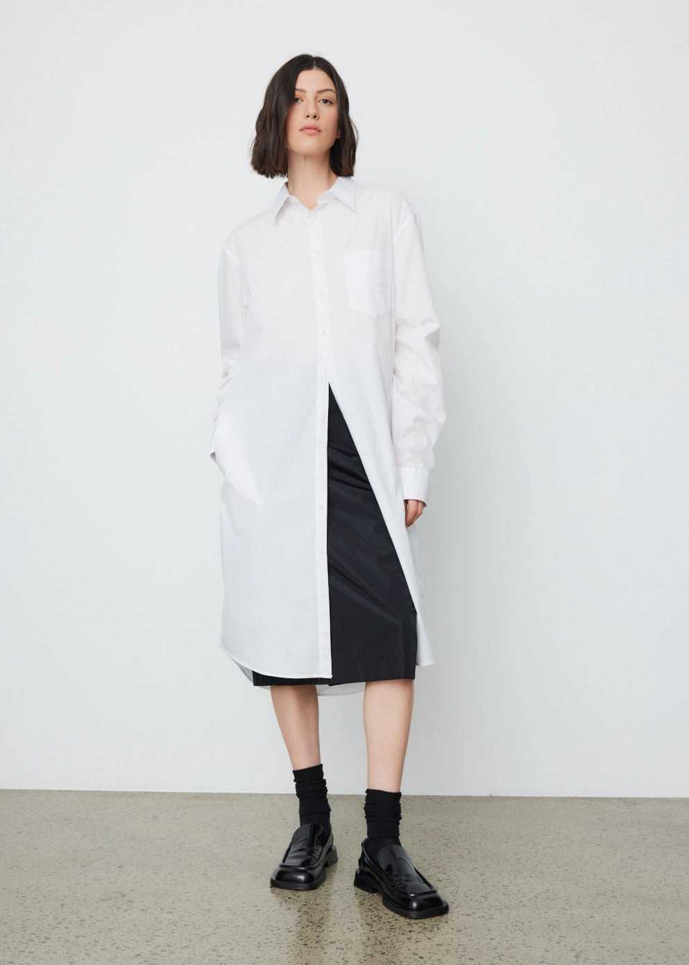 Alpha Organic Shirt Dress