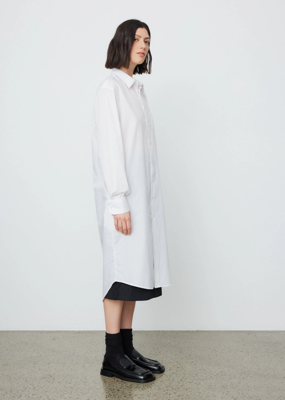 Alpha Organic Shirt Dress