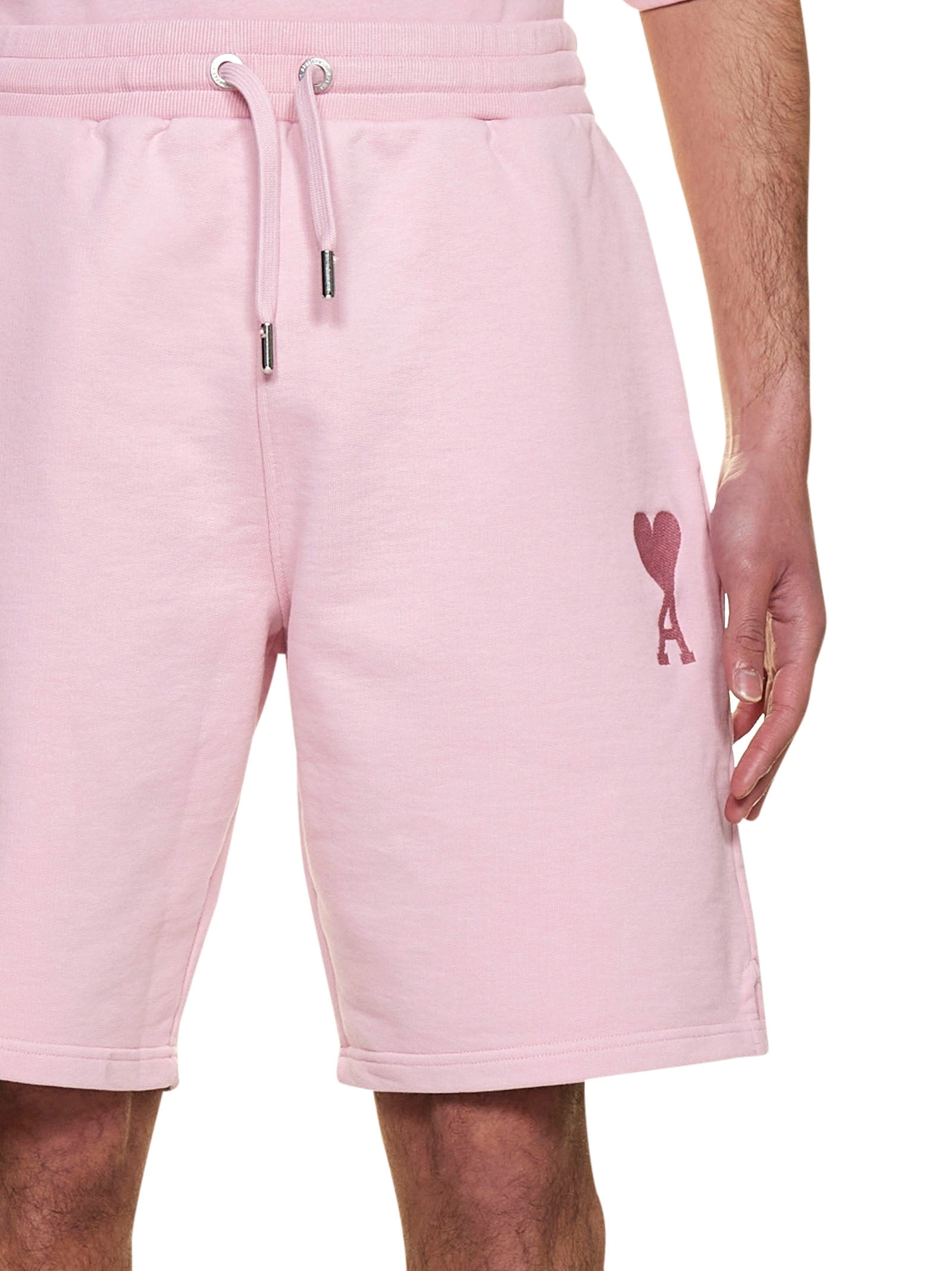 AMI Ami de Coeur Drawstring Track Shorts