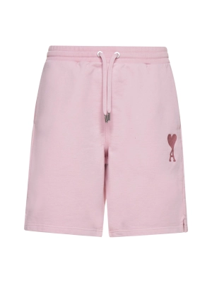 AMI Ami de Coeur Drawstring Track Shorts