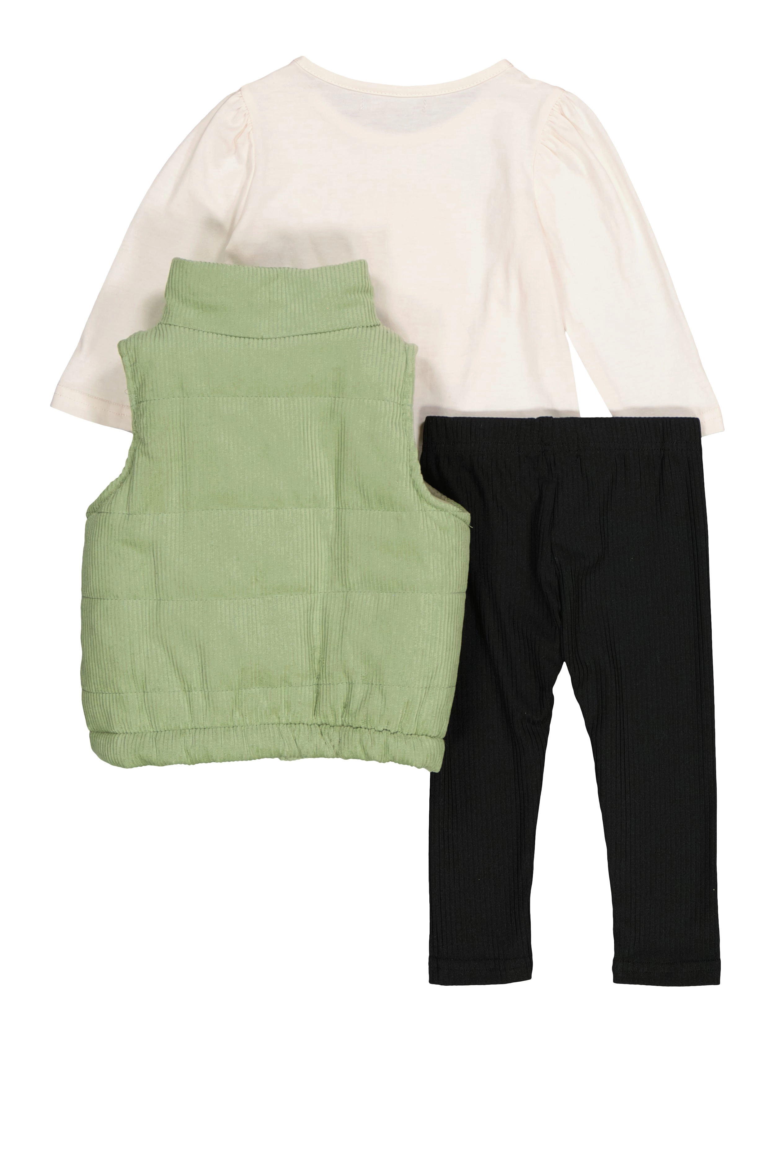 Baby Girls 12-24M Little Princess Tee with Vest and Leggings