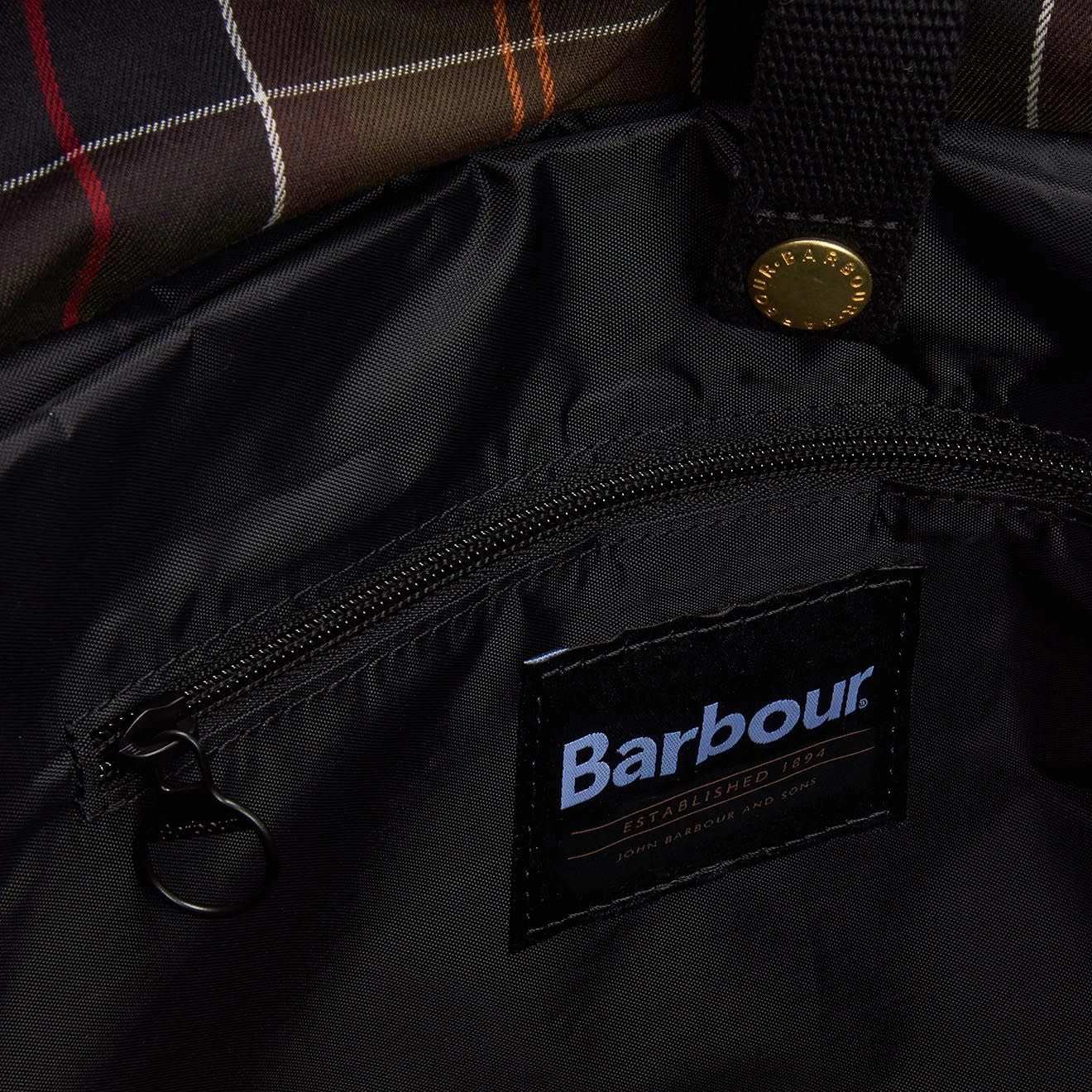 Barbour Field Wax Holdall Olive/Black