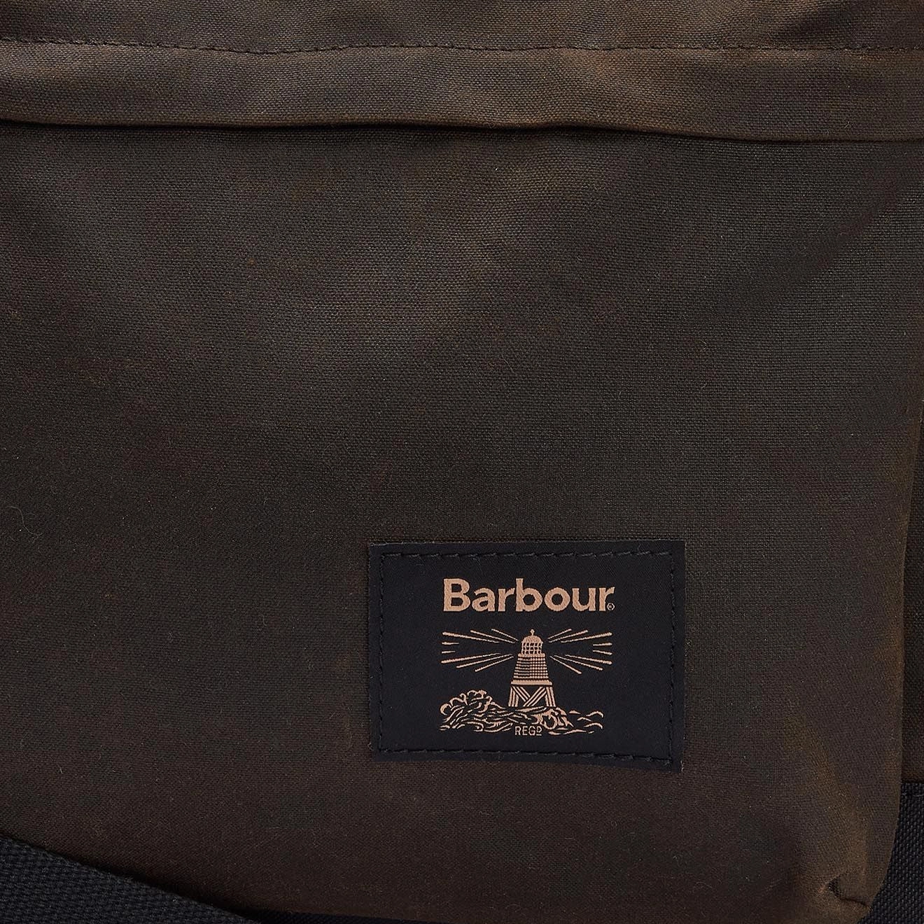 Barbour Field Wax Holdall Olive/Black