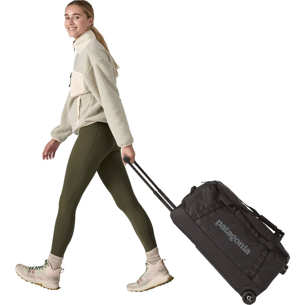 Black Hole Wheeled Duffle Bag 70L