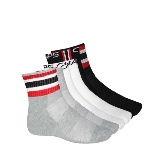 Chaps - Men's 6 Pack Ankle Socks (CAQ114PK-C BAST)