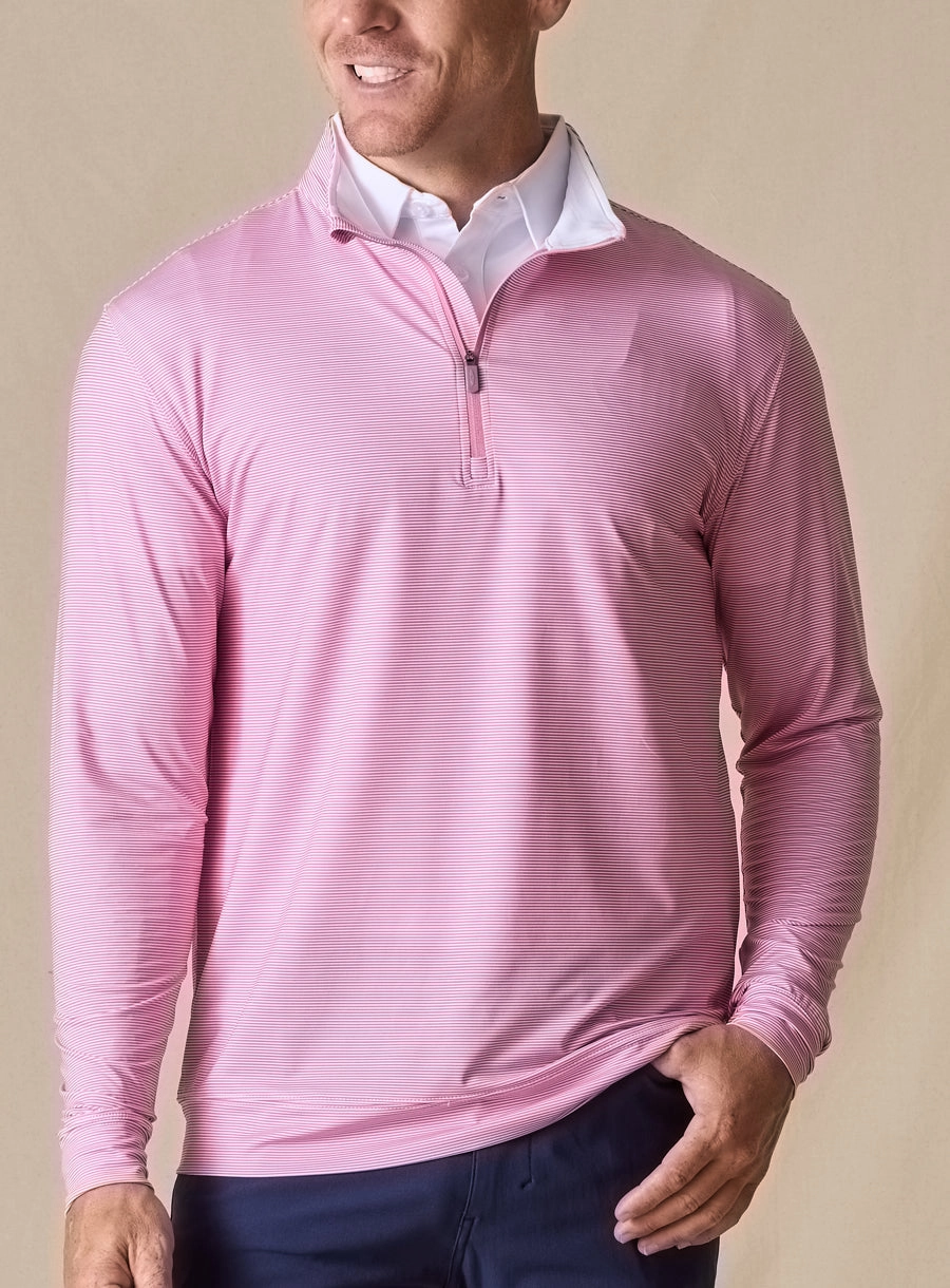 Clearwater Stripe Quarter Zip