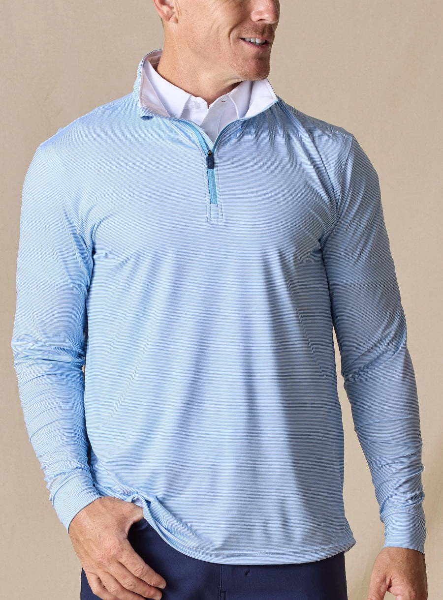 Clearwater Stripe Quarter Zip