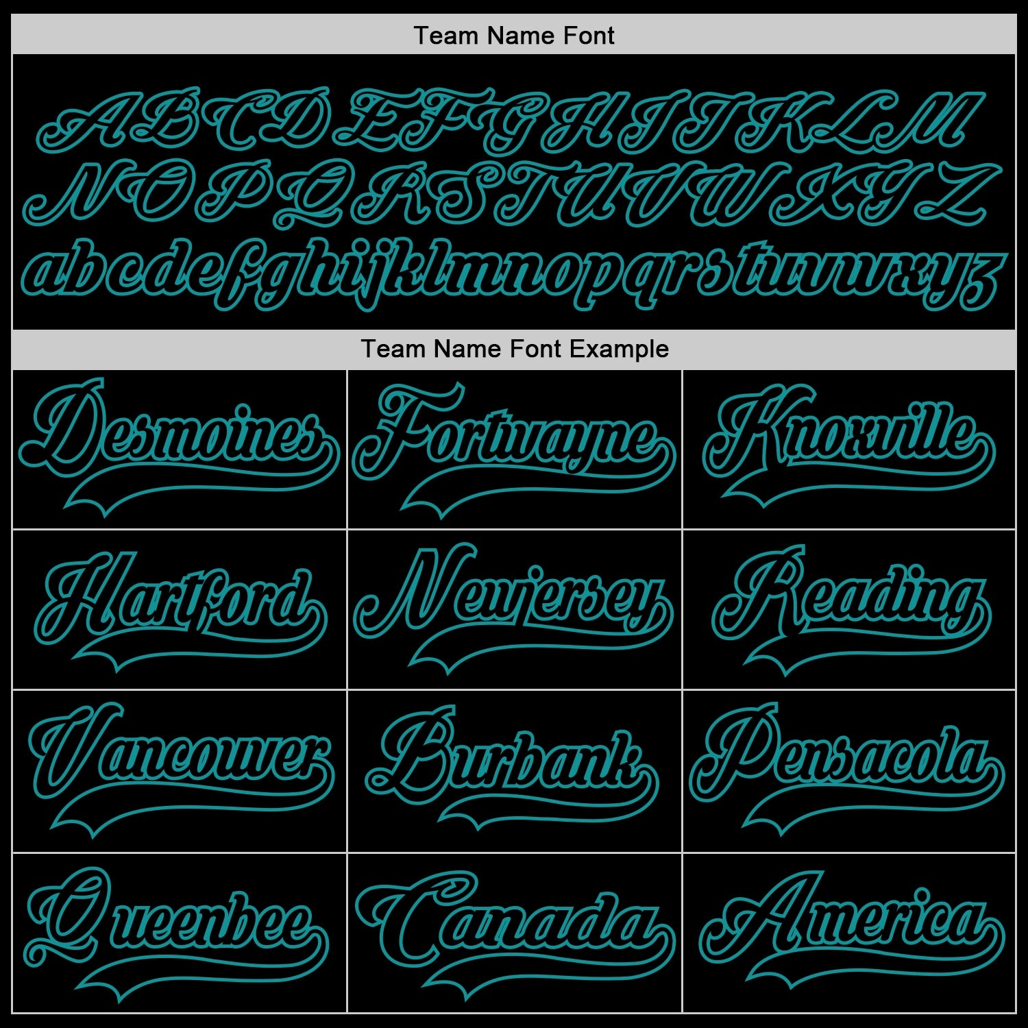 Custom Black Teal Hockey Lace Neck Jersey