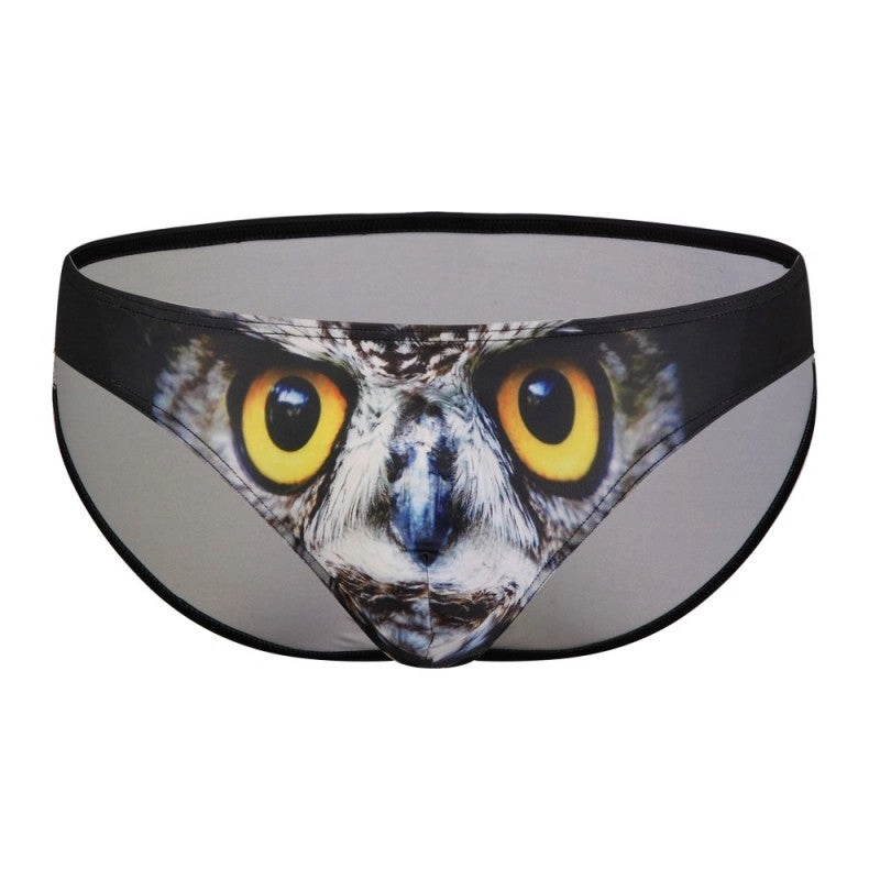 Digital printing polyester men's briefs Anime Panties