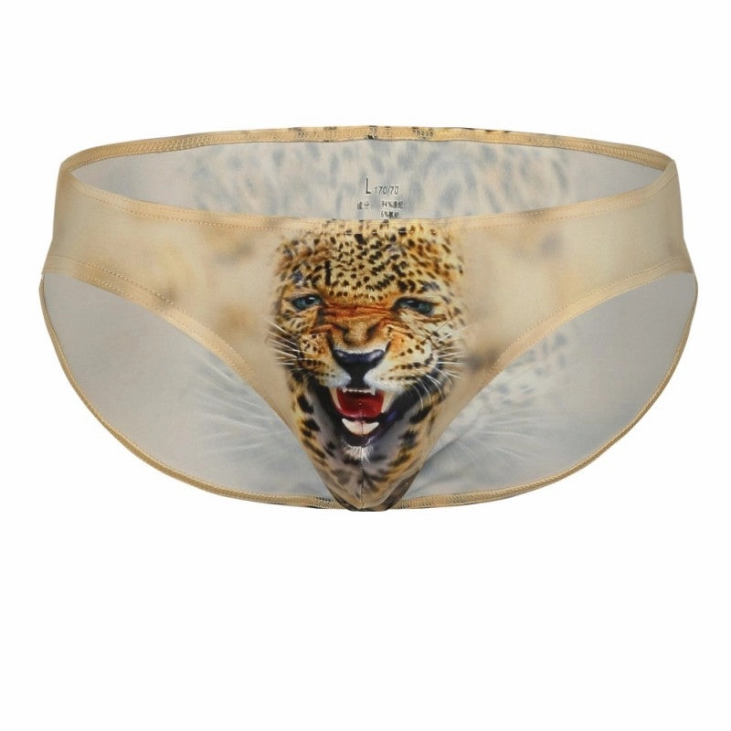 Digital printing polyester men's briefs Anime Panties