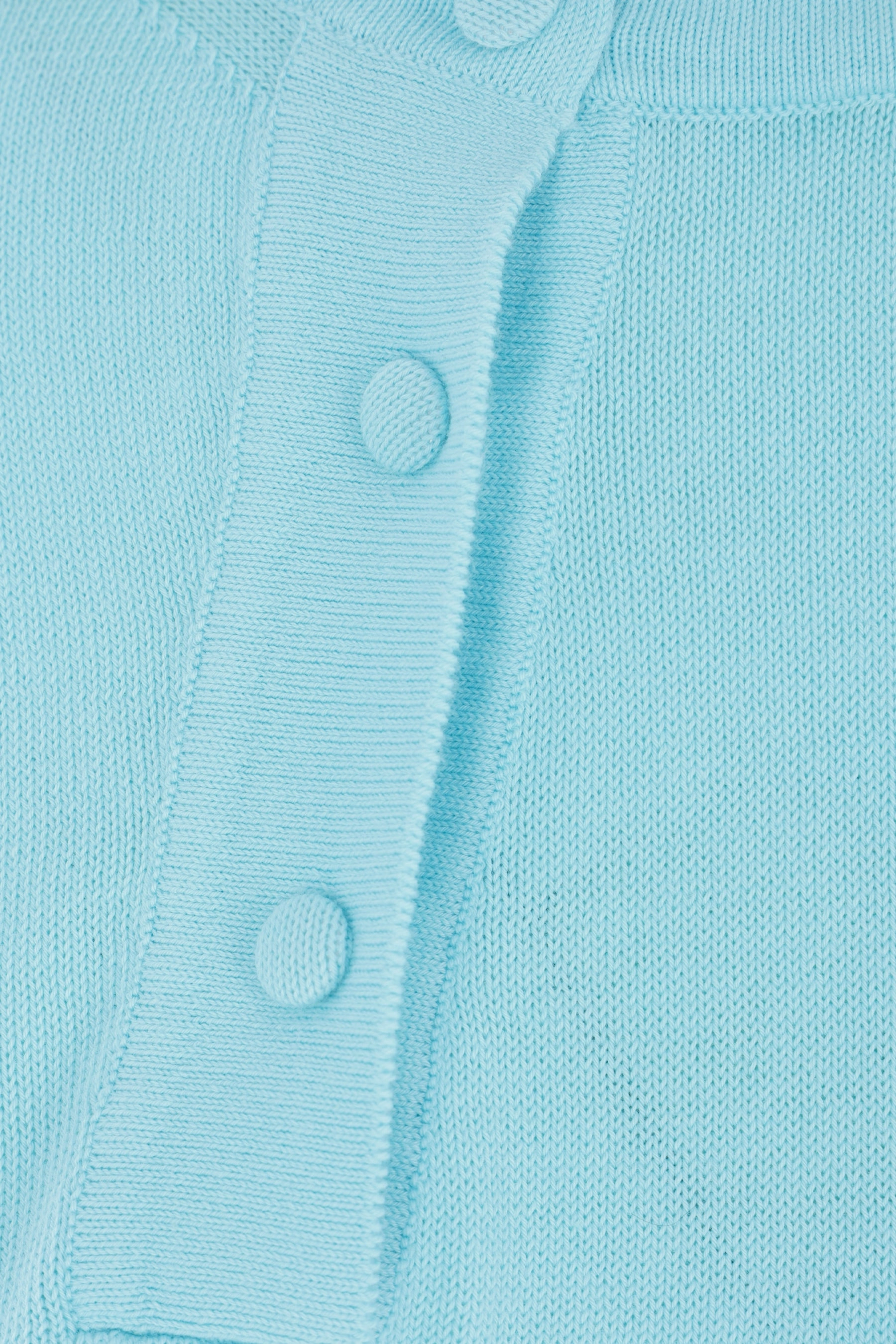 double-layer polo in cotton knit