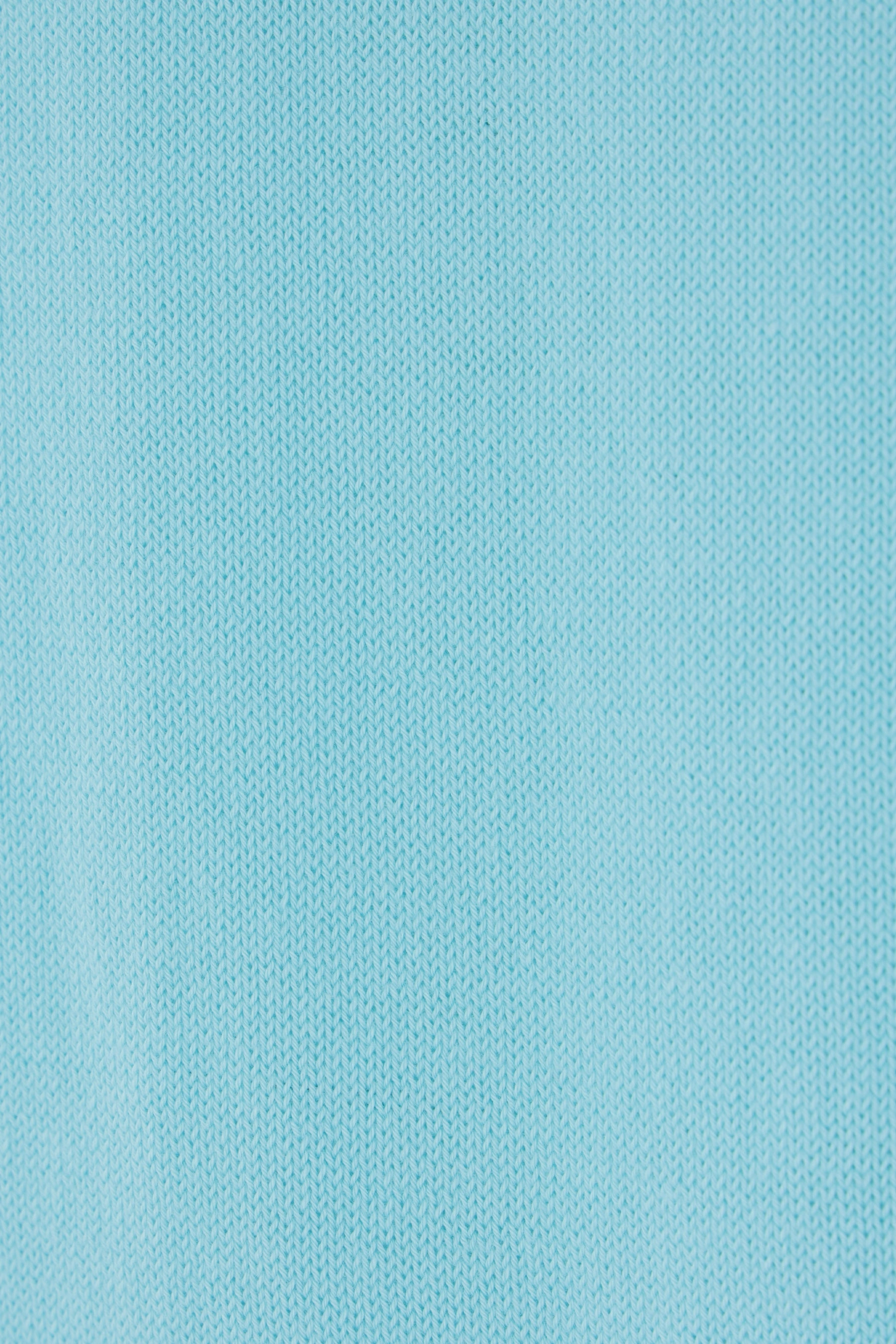 double-layer polo in cotton knit