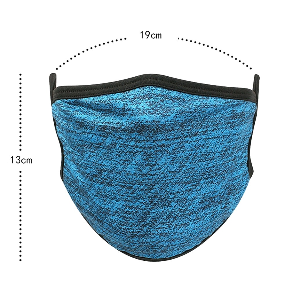 Double layer/ice silk quick-drying breathable dustproof and dustproof mask