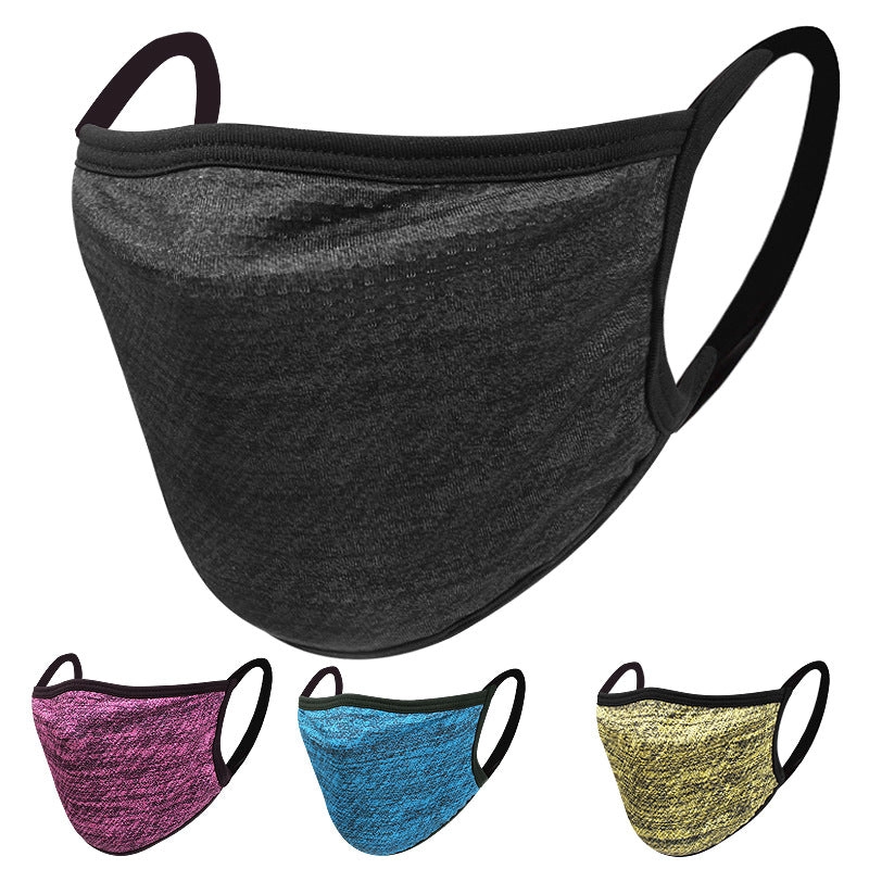 Double layer/ice silk quick-drying breathable dustproof and dustproof mask