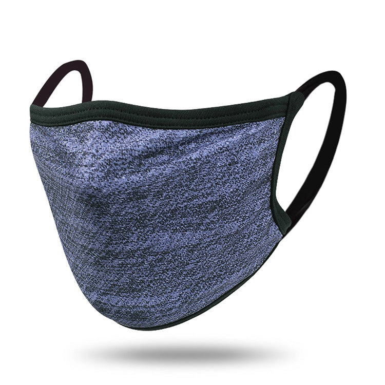 Double layer/ice silk quick-drying breathable dustproof and dustproof mask