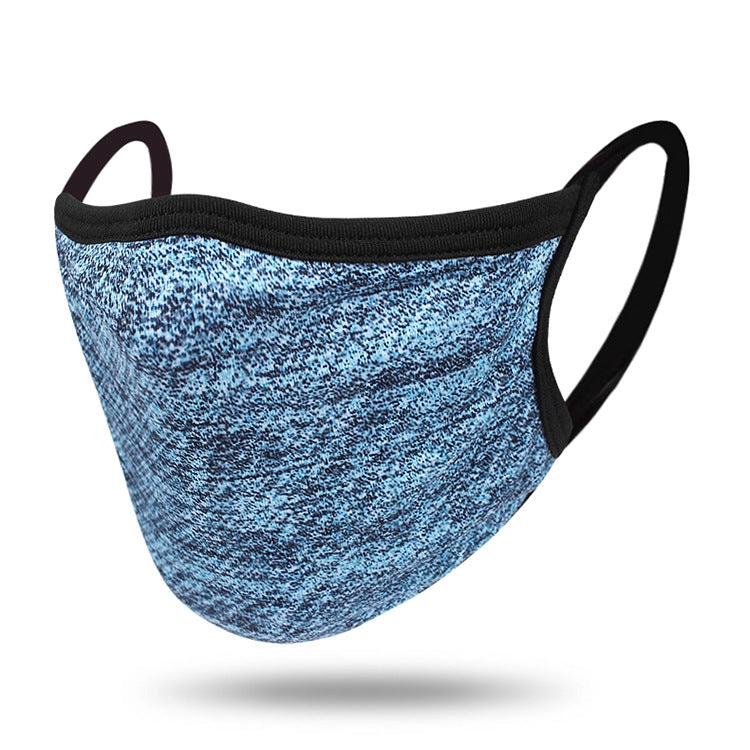 Double layer/ice silk quick-drying breathable dustproof and dustproof mask