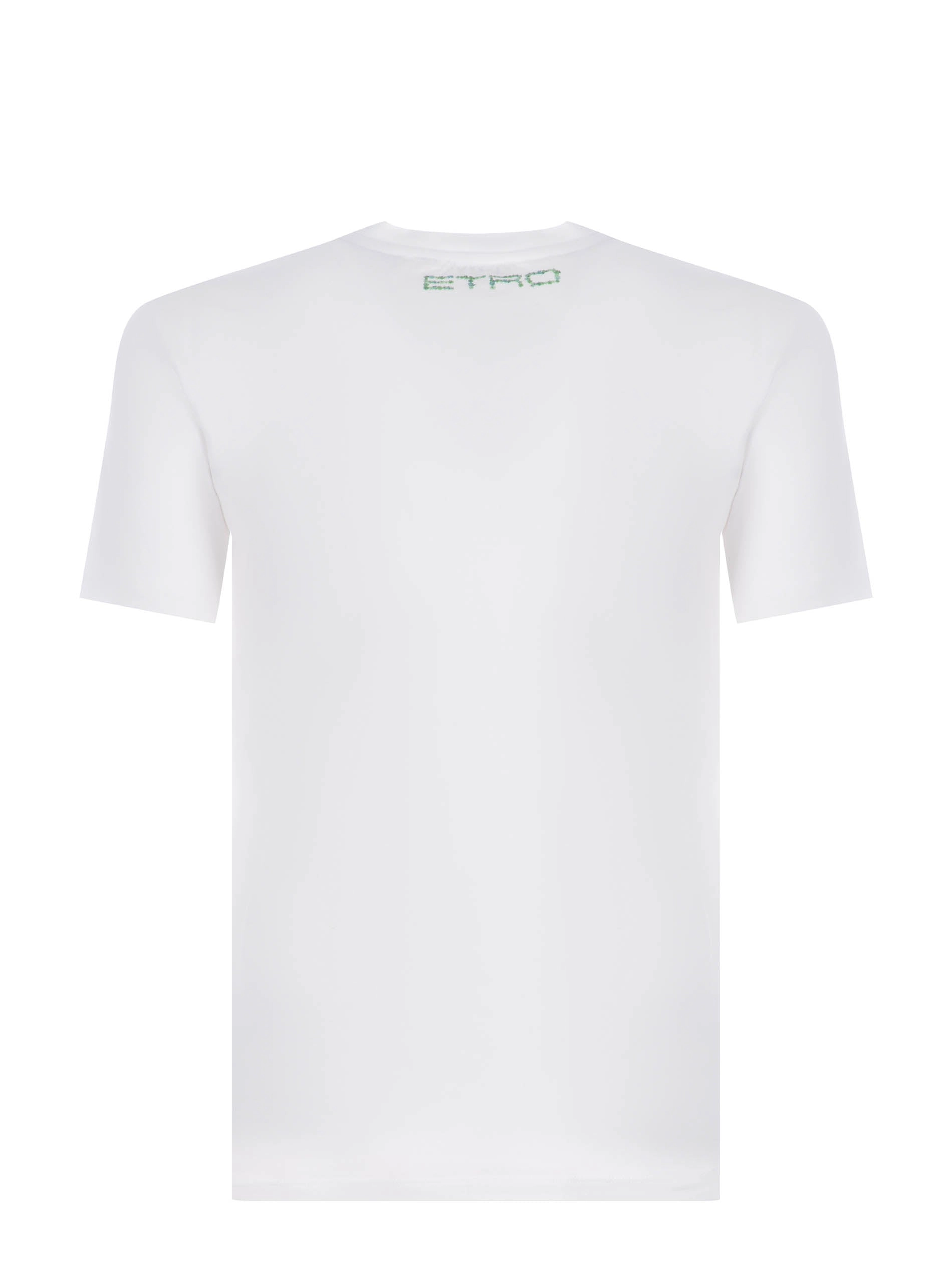 Etro Graphic Print Crewneck T-Shirt