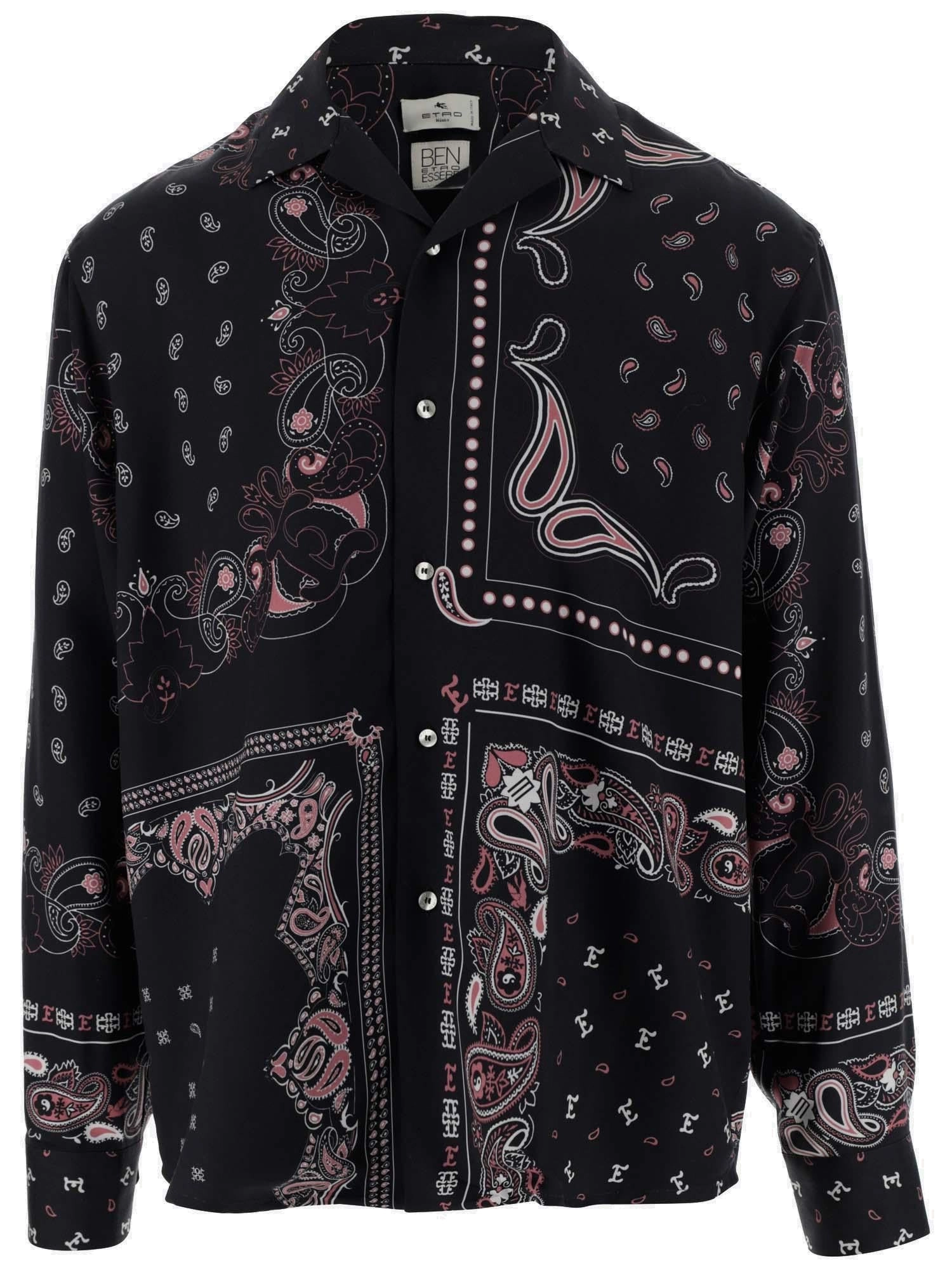 Etro Paisley Print Button-Up Shirt