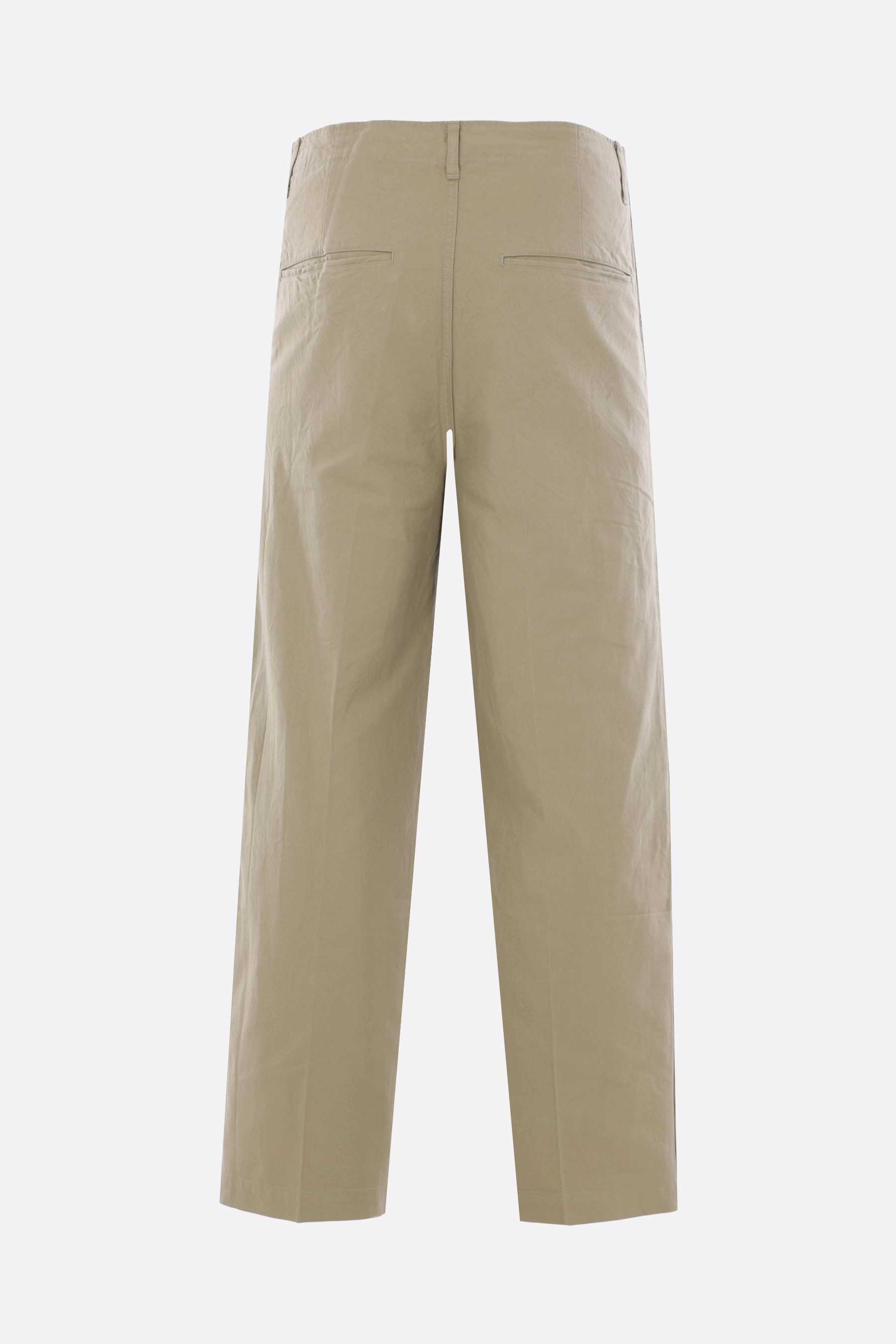 Ex Wide Chino trousers in cotton