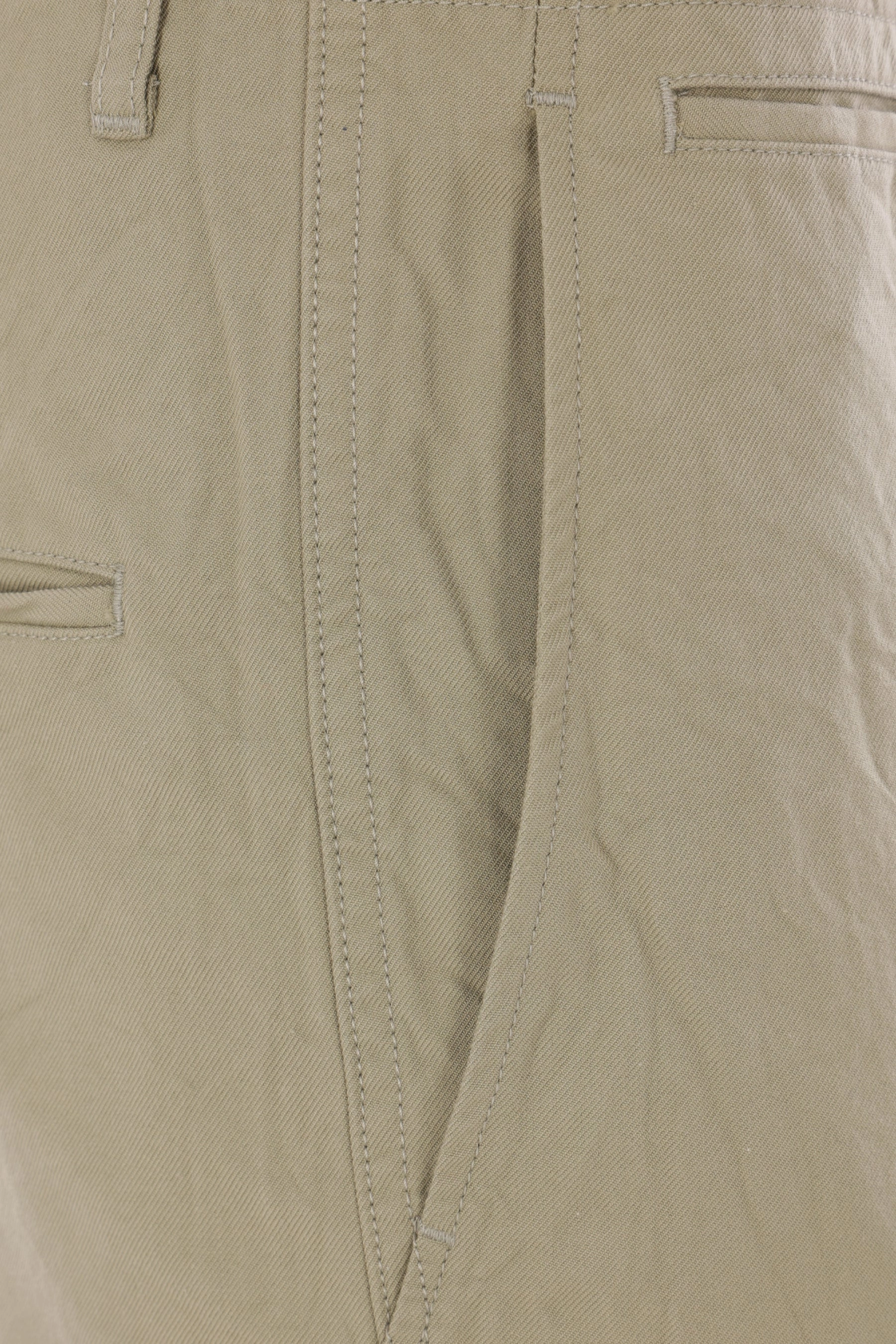 Ex Wide Chino trousers in cotton