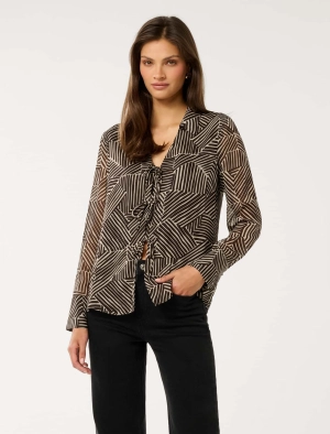 Hope Tie Front Shirt