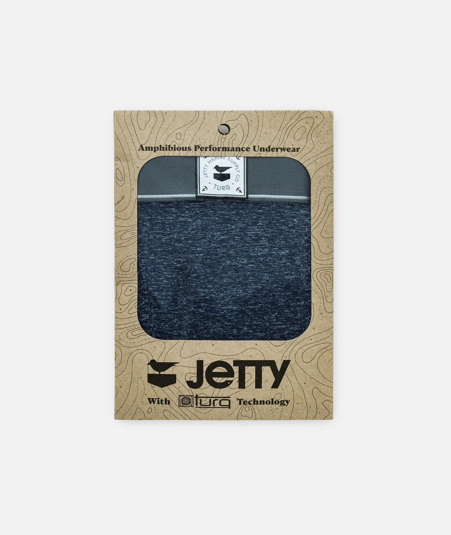Jetty x Turq Amphibious Performance Briefs - Navy
