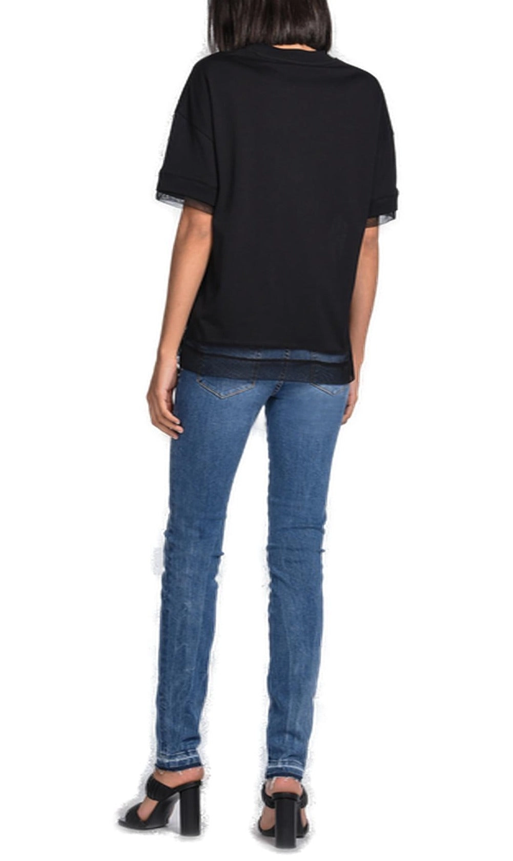 Just Cavalli Graphic Print Crewneck T-Shirt