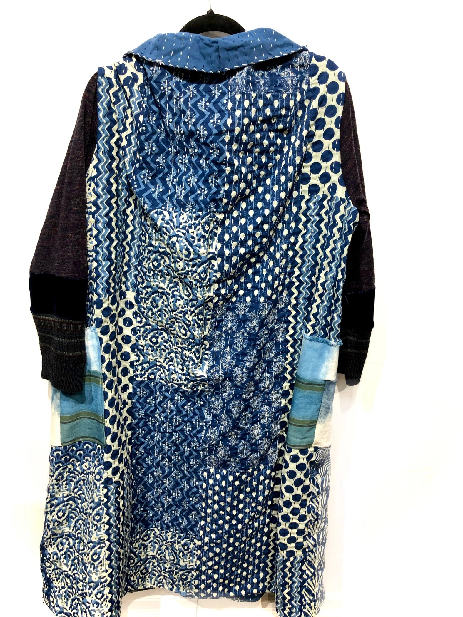 Kantha jacket Patchwork look