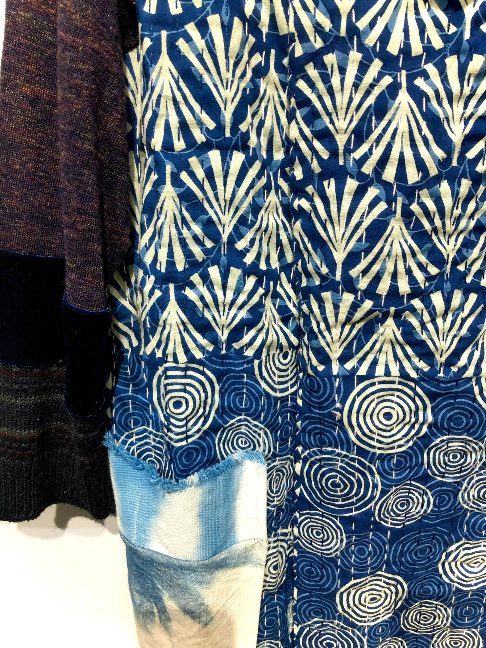 Kantha jacket Patchwork look