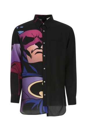 Lanvin X DC Comics Batman Printed Button-Down Shirt