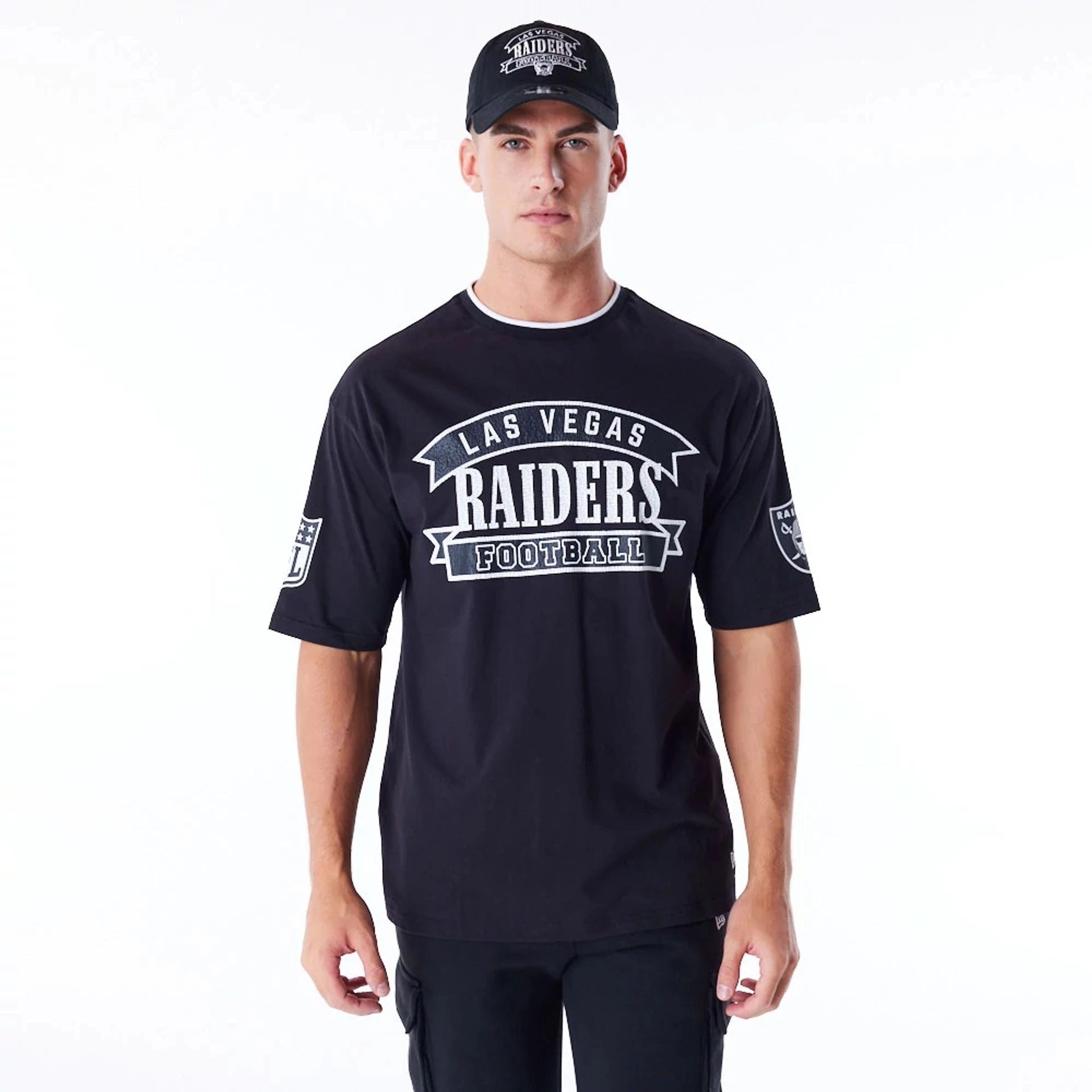 Las Vegas Raiders NFL Graphic T-Shirt Black