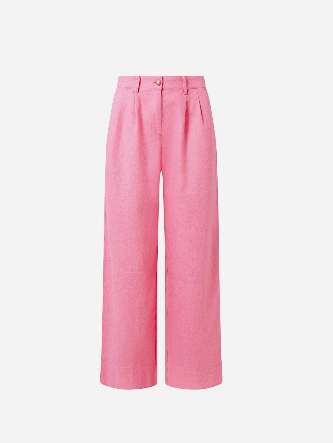 Lion Women's Organic Linen Cotton Trousers | Pink