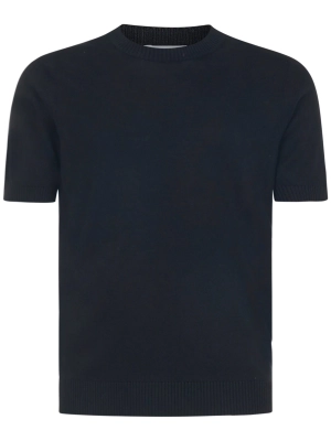 Malo Round Neck Straight Hem T-Shirt