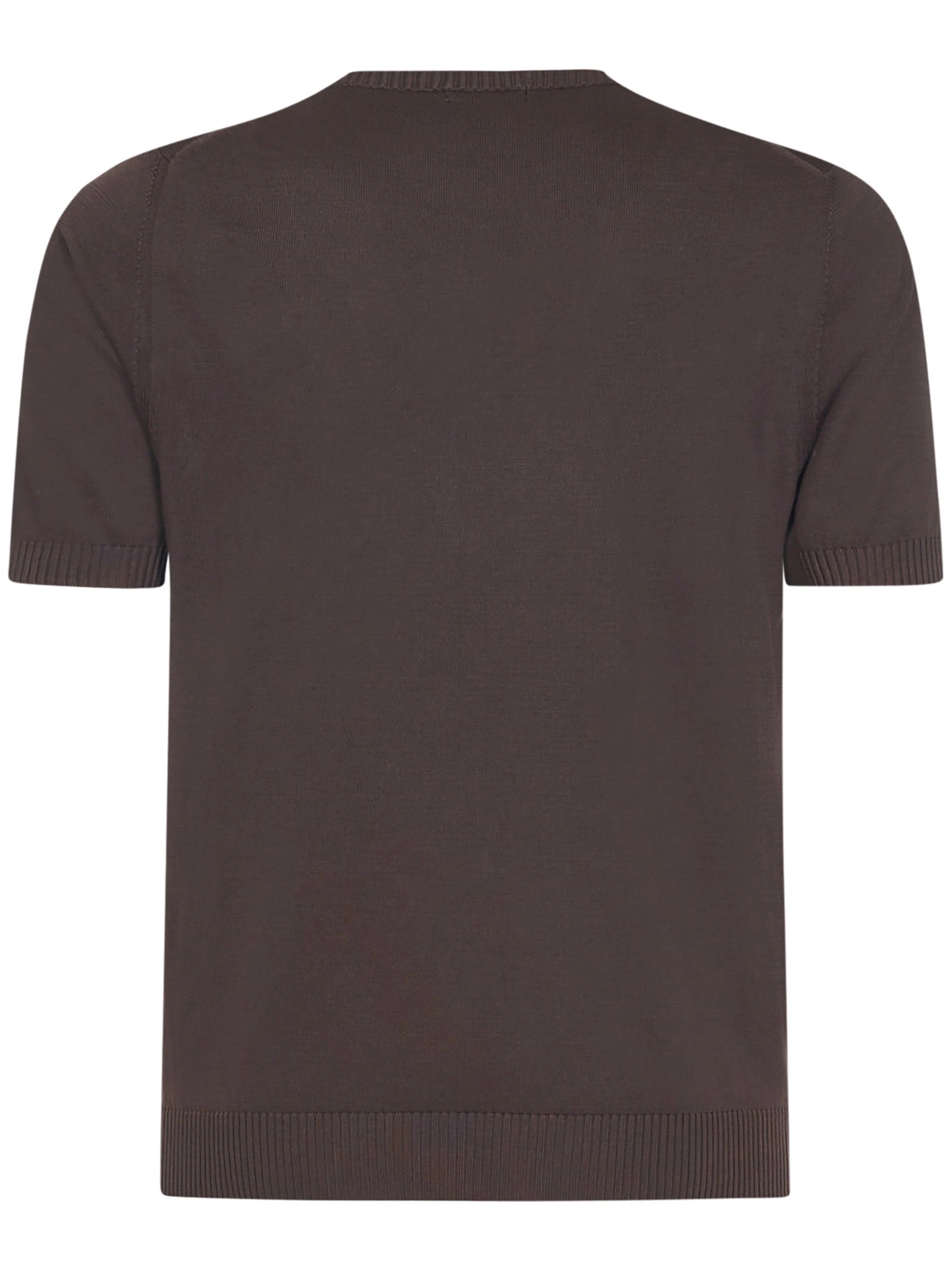 Malo Round Neck Straight Hem T-Shirt