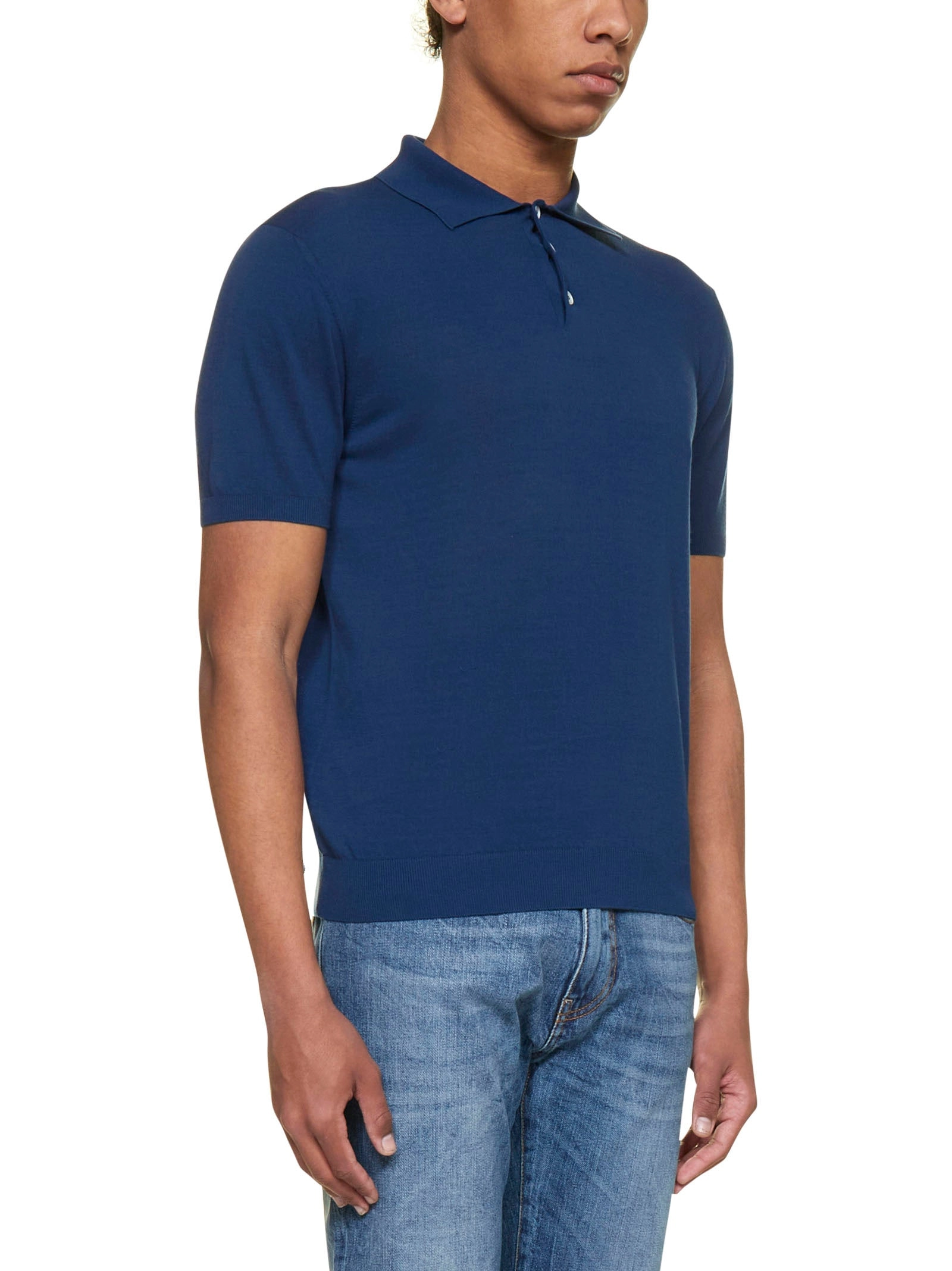 Malo Straight Hem Polo Shirt