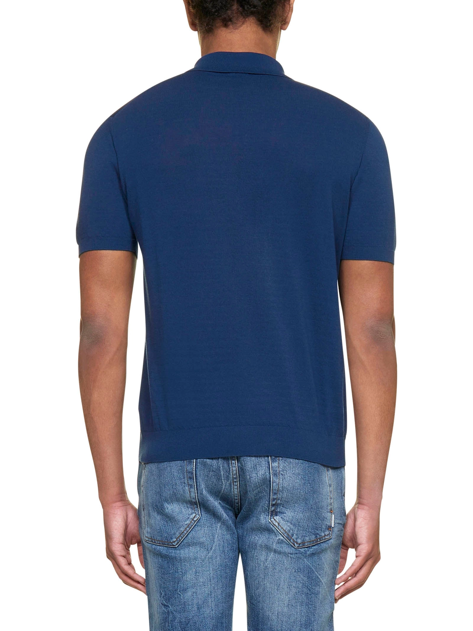 Malo Straight Hem Polo Shirt