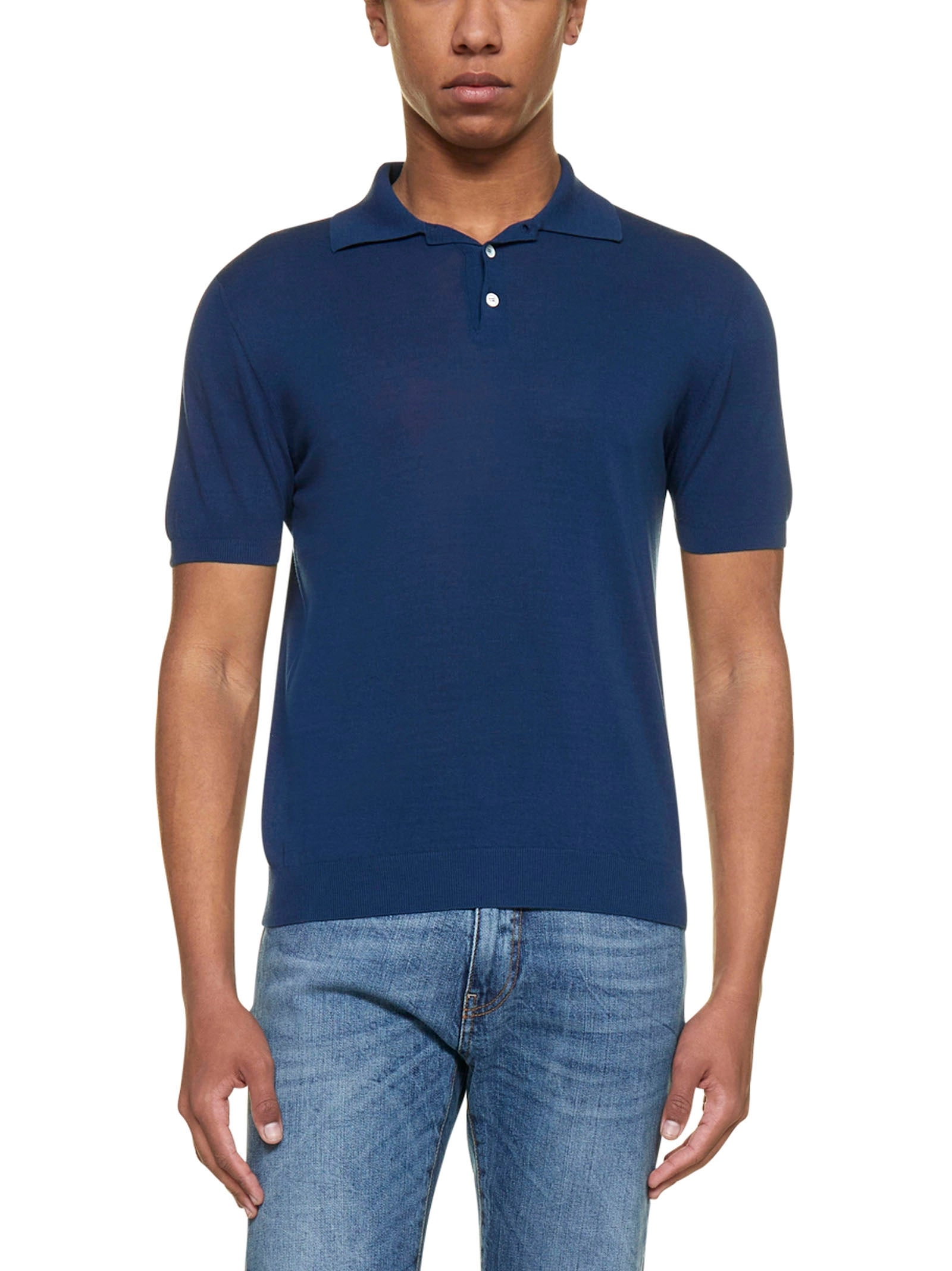 Malo Straight Hem Polo Shirt