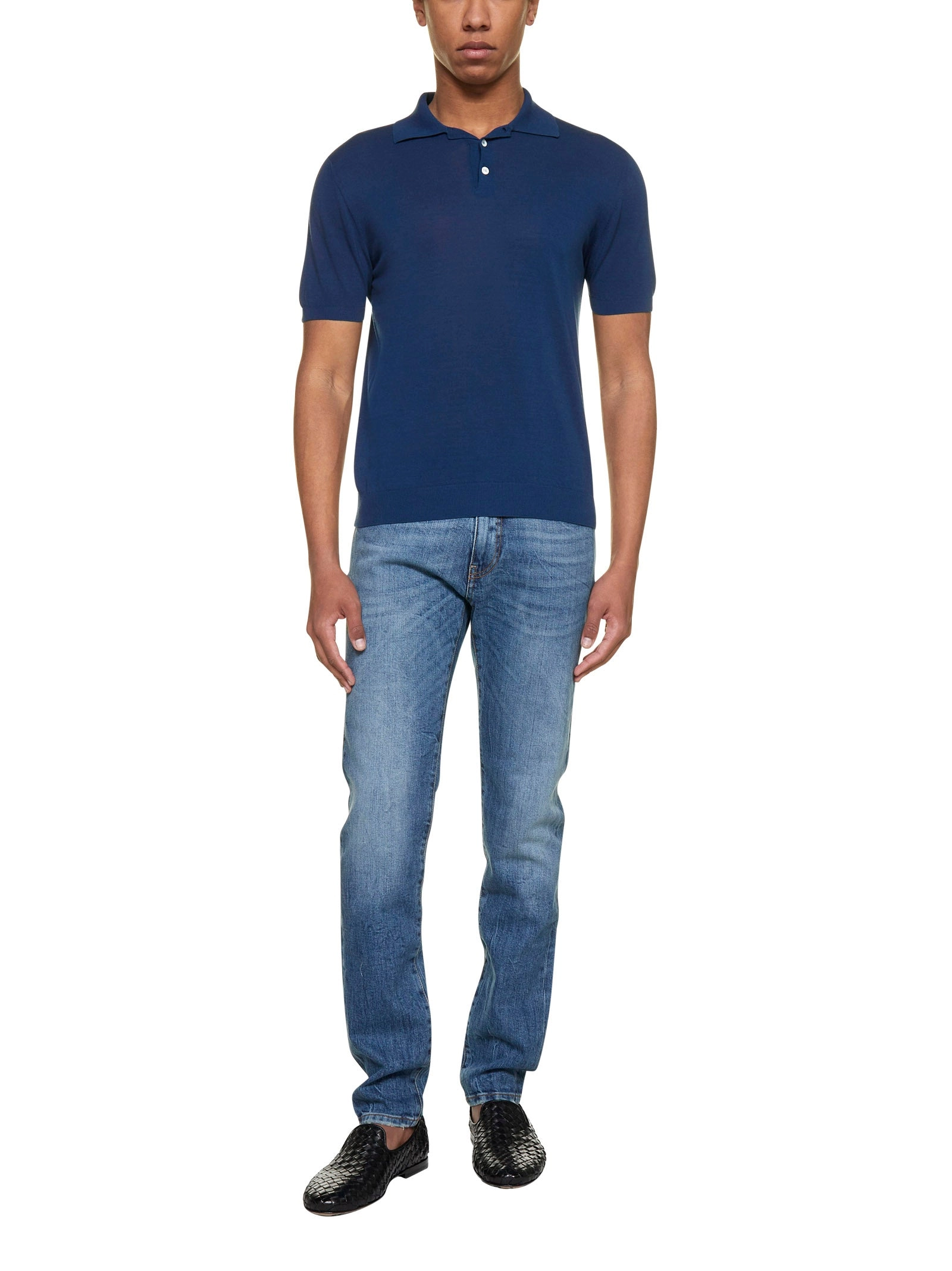 Malo Straight Hem Polo Shirt