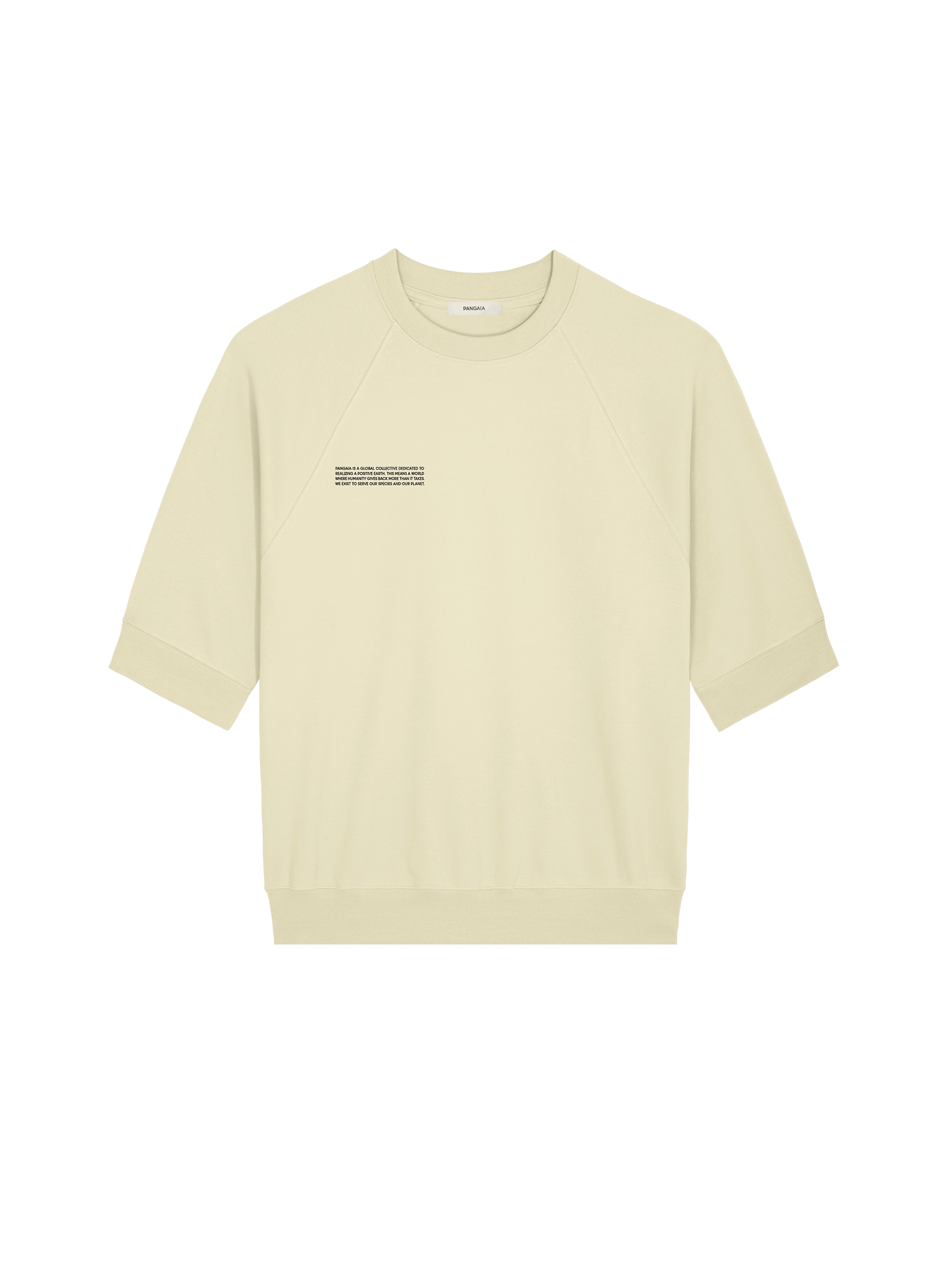 Mens DNA Double Jersey Short Sleeve Top—maitake beige