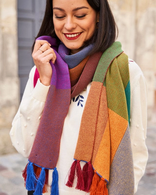 Meridian Organic Cotton Scarf | Multicolour