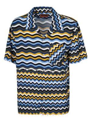 Missoni Zig Zag Printed Button Up Shirt