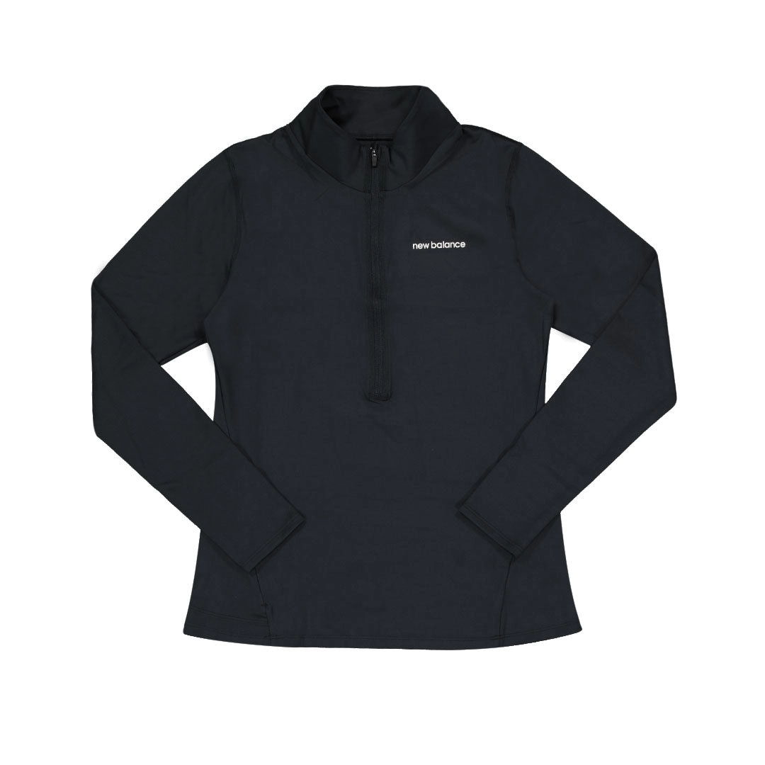 New Balance - Women's Achiever Shape Shield 1/2 Zip Top (WT33117 BK)