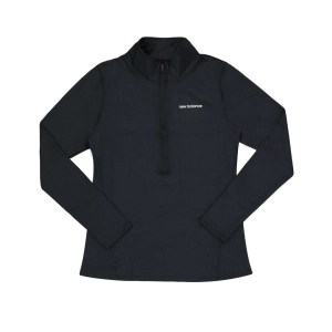 New Balance - Women's Achiever Shape Shield 1/2 Zip Top (WT33117 BK)