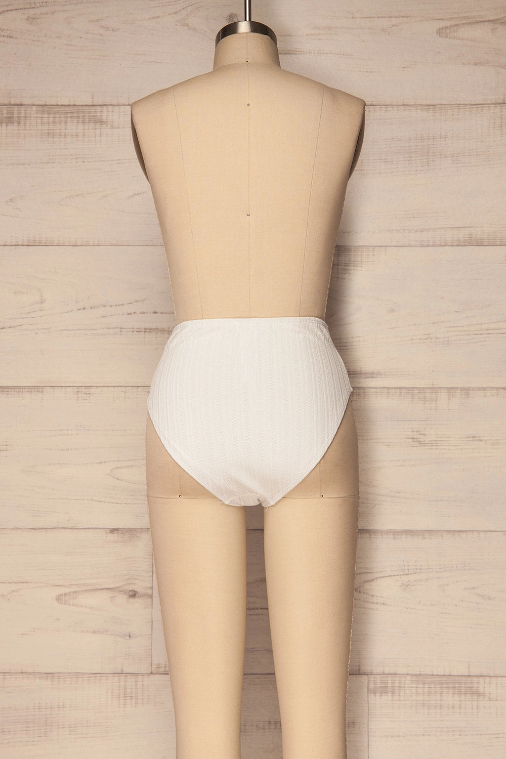 Orsenigo | White Textured Bikini Bottom