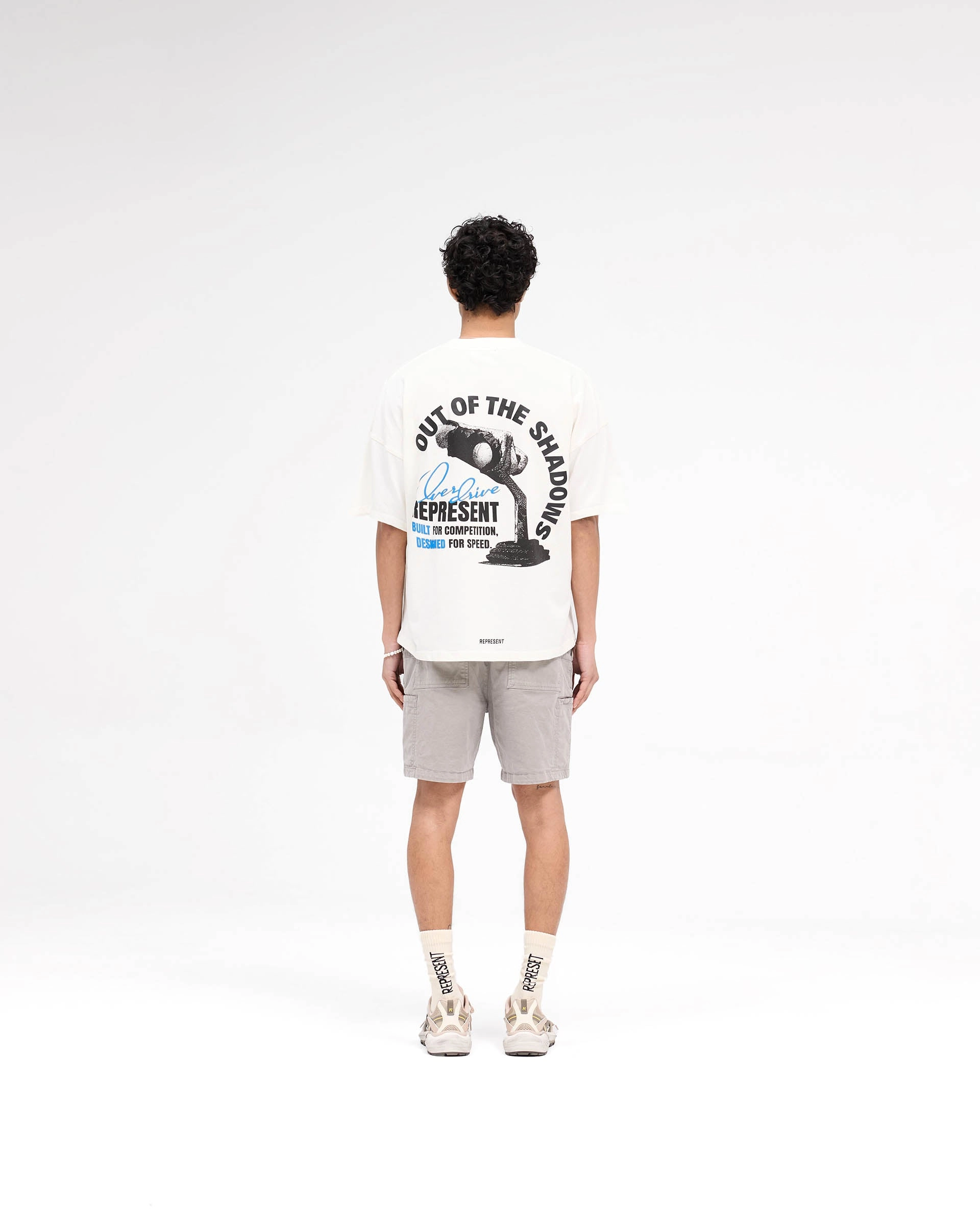 Out Of The Shadows T-Shirt - Flat White