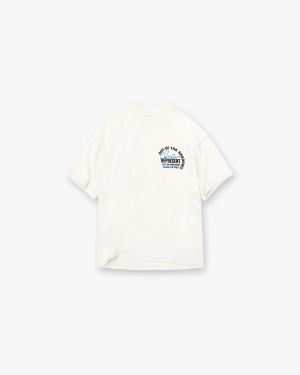 Out Of The Shadows T-Shirt - Flat White