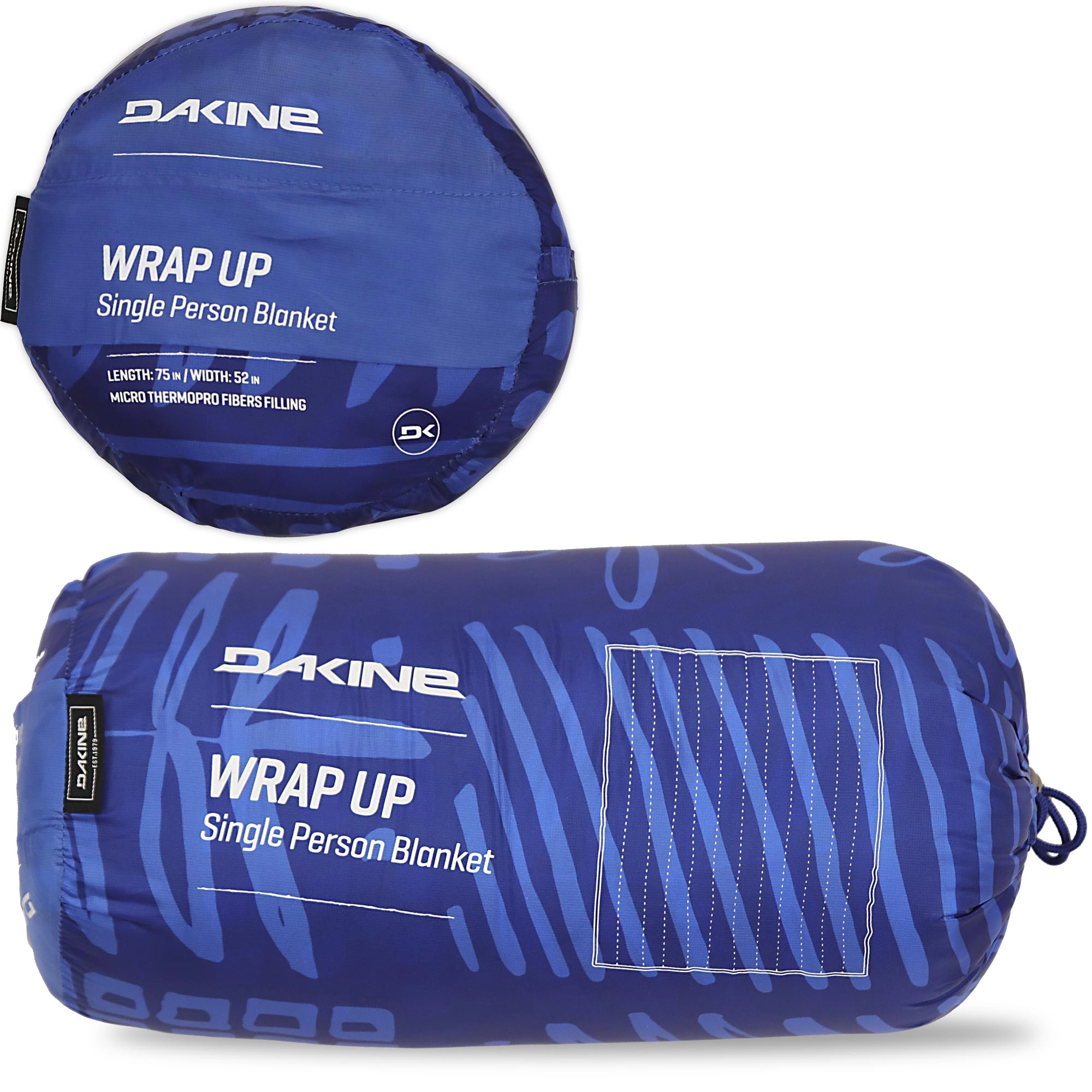 Performance Camp Throw - Blue Floral