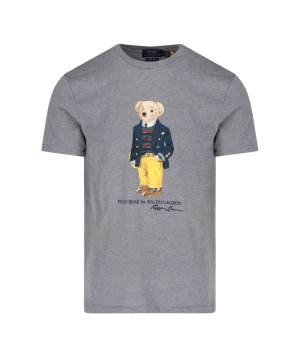 Polo Ralph Lauren Bear Print Crewneck T-Shirt